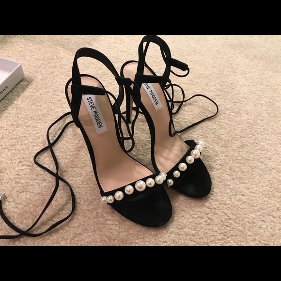 Steve Madden Shoes - Steve Madden Leather Heels size7.5